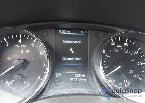 2017 Nissan Rogue Sl z USA, uszkodzony, nr VIN 5N1AT2MV9HC878562